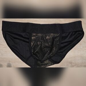 Black and Gold Men's Bikinis